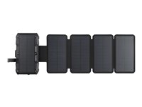 Sandberg 22.5Watt Trådløs opladningspude/sol-power bank