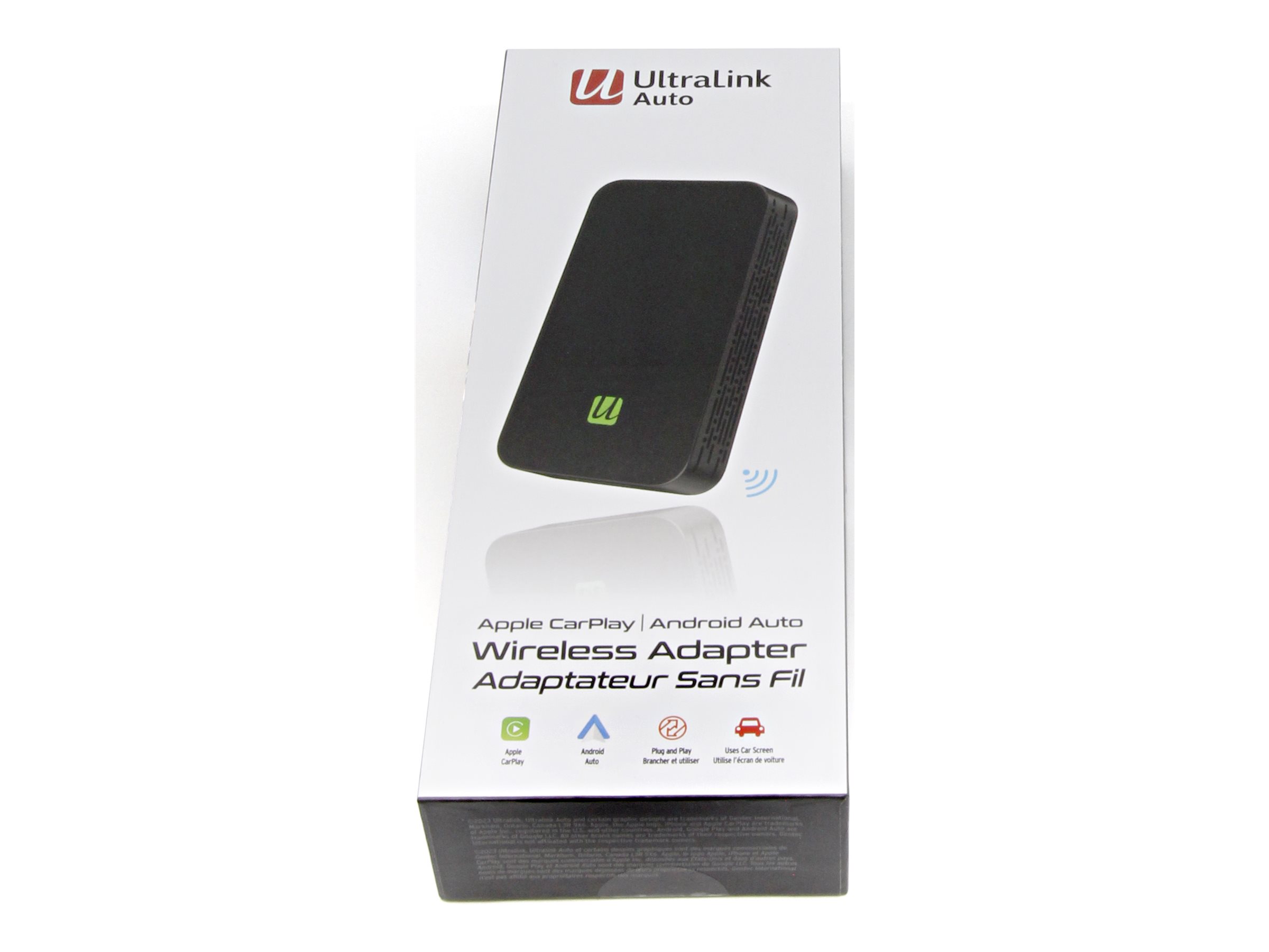 Ultralink Auto Car Wireless Adapter for Apple CarPlay, Android Auto - ULACPAAWA