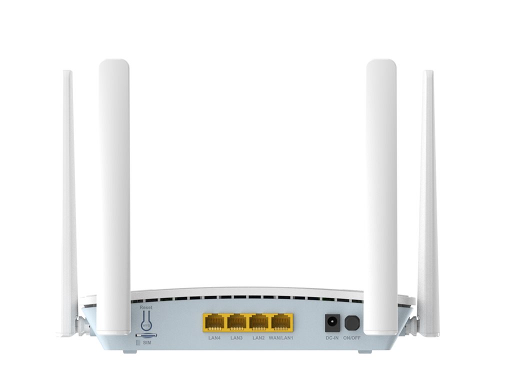 D-Link G416C - bezdrátový router - Wi-Fi 6 - 4G, 3G - desktop – foto 3