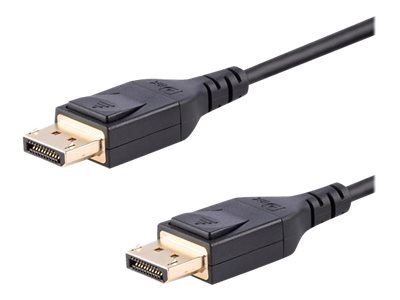 StarTech.com 6ft/2m VESA Certified DisplayPort 1.4 Cable, 8K 60Hz HBR3 HDR, Super UHD DisplayPort to DisplayPort Monitor Cord, Ultra HD 4K 120Hz DP 1.4 Slim Video Cable M/M DP Connectors - DP 1.4 Latching Cable