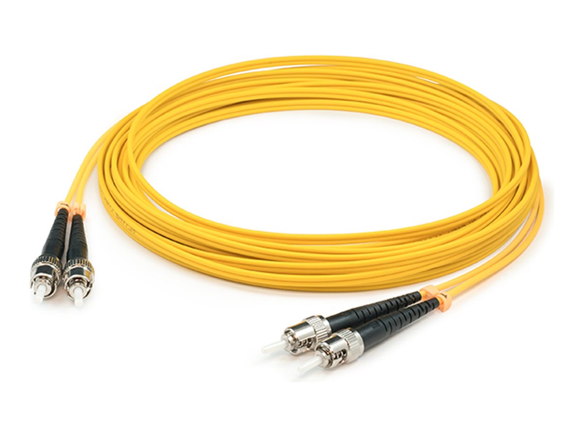 AddOn - Patch cable - ST/UPC single-mode (M) to ST/UPC single-mode (M)