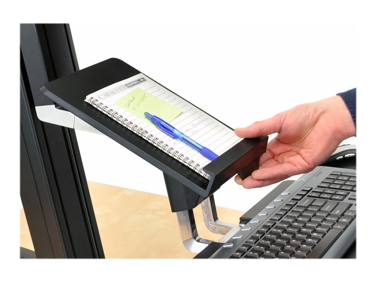 Ergotron WorkFit-S Tablet/Document Holder upevňovací komponent - pro tablet - černá – foto 4