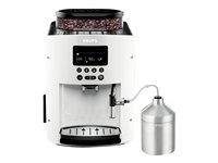 Krups Essential EA8161 Automatisk kaffemaskine Hvid