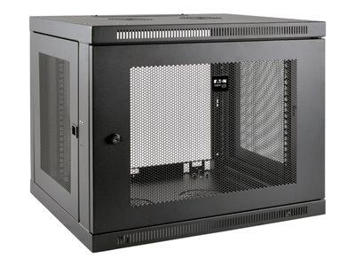 Tripp Lite 9U Wall Mount Rack Enclosure Server Cabinet Low Profile Deep