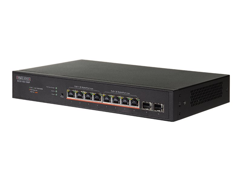 Edge-Core ECS1100 Series switch 10 ports smart Product shot Front 79500