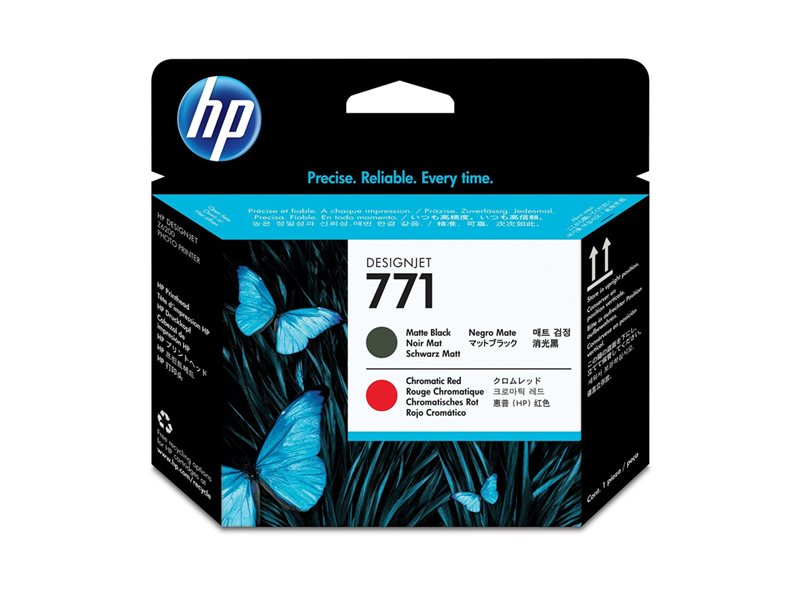 HP 771 Matte Black/Chromatic Re