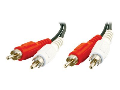 C2G Value Series 25ft Value Series RCA Stereo Audio Cable - audio cable - 7.6 m