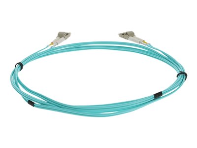 AddOn 2m HP BK839A Compatible LC OM4 Aqua Patch Cable