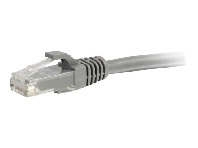 C2G Cat6 Booted Unshielded (UTP) Network Patch Cable - patch kabel - 1 m - šedá – foto 4