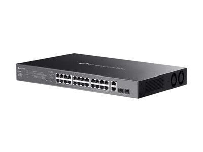 TP-Link Omada ES228GMP V1.6 switch 28 ports Managed Product shot Back 78250