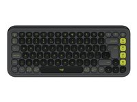 Logitech POP Icon Keys Tastatur Saks Trådløs US International