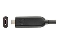 Kramer USB 3.2 Gen 2 USB Type-C kabel 7.6m Sort