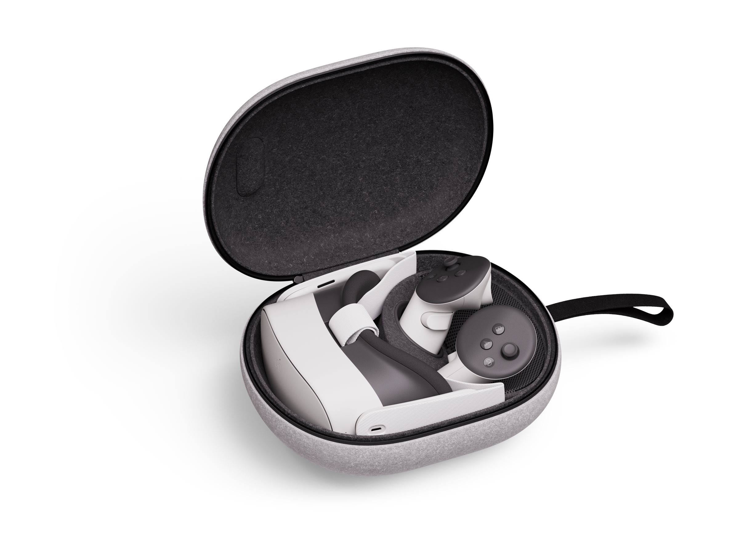 Meta Compact hard case for virtual reality Product shot Left-angle 79901