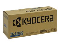 Kyocera TK 5280C Cyan 11000 sider Tonerkit 1T02TWCNL0