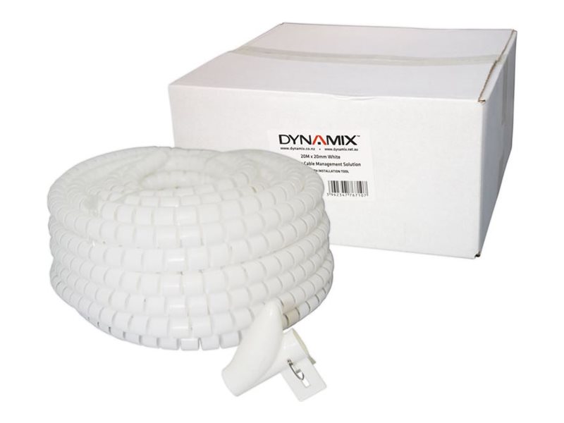Dynamix Easy Wrap EW-2020W cable wrap 20 mm bulk Product shot Front 79500