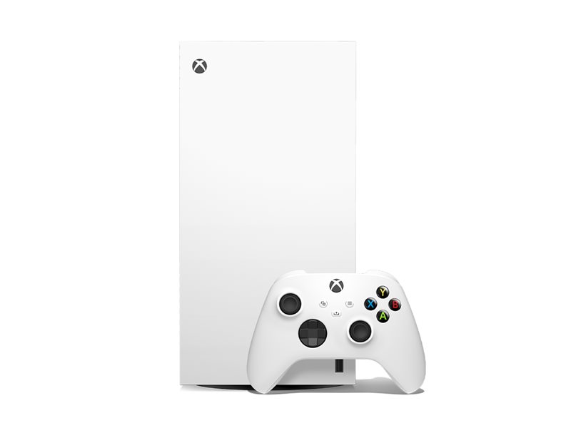 Microsoft Xbox Series X, All-Digital Edition, Game console, 1 TB SSD, robot white