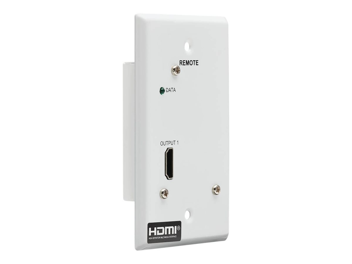 Eaton Tripp Lite Series HDMI over Cat6 Receiver 1-Port Wall Plate
