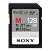 Sony SF-M Series SF-M128 - flash memory card - 128 GB - SDXC UHS-II
