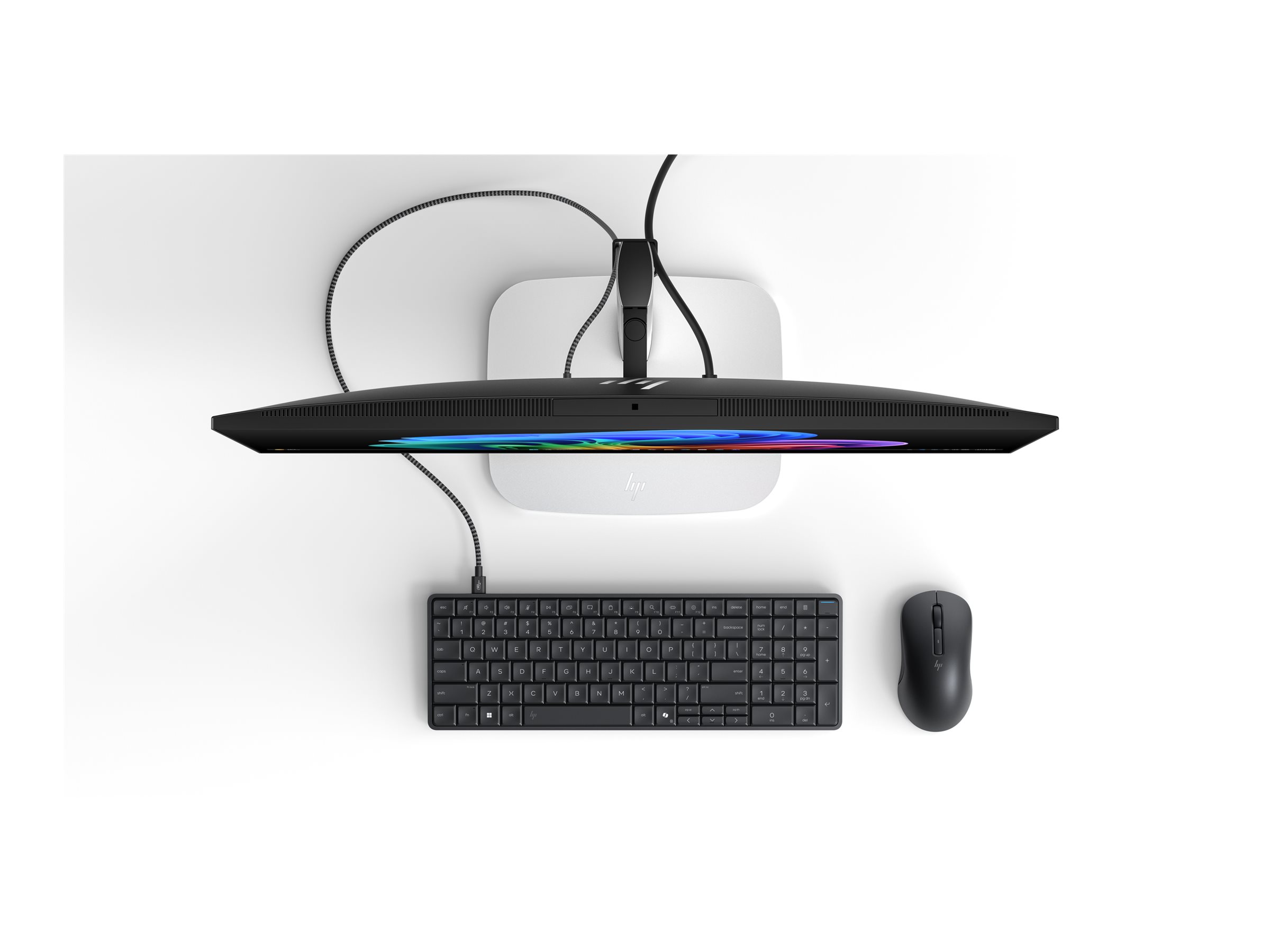 HP EliteBoard G1a Next Gen PC keyboard PC Copilot+ PC AI PC Ryzen AI 7 PRO 350 16 GB SSD Product shot Top 79052