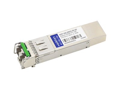 AddOn - SFP+ transceiver module (equivalent to: Juniper SFPP-10G-DW52-ZR)
