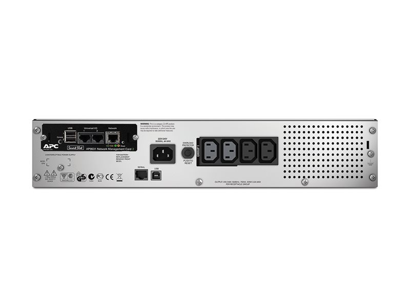 APC Smart-UPS 750VA RM 2U LCD Network