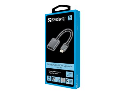 SANDBERG Adapter DP1.4>HDMI2.0 4K60 - 509-19