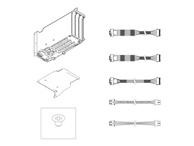 Lenovo - Server riser kit