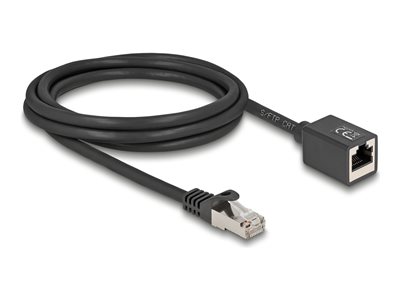 DELOCK Netzwerk Verlängerungsk.S/FTP RJ45 Stecker zu RJ45 2m