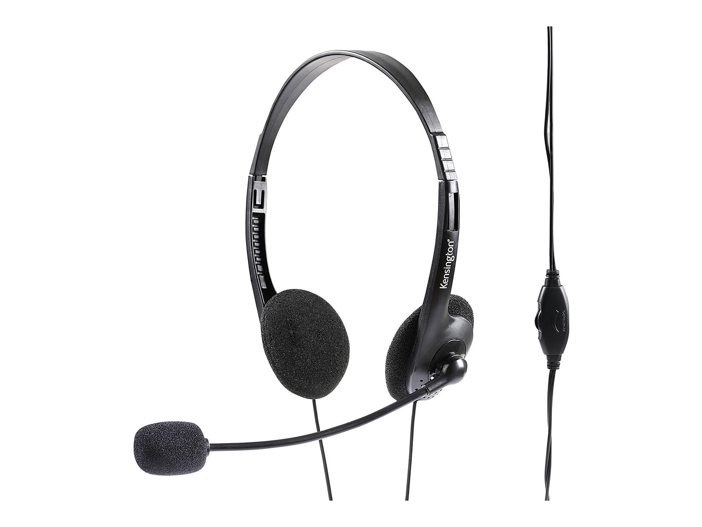 Kensington headphones with Product shot Right-angle 80000