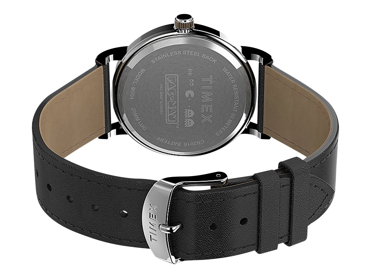 Timex Weekender x PAC-MAN Analog Watch - Black - TW2V06100JT