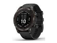 Garmin fenix 7 Pro Sapphire Solar 47 mm Sort Sportsur