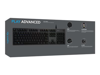 LOGI G512 RGB Mech Gaming Keyboard (DEU)