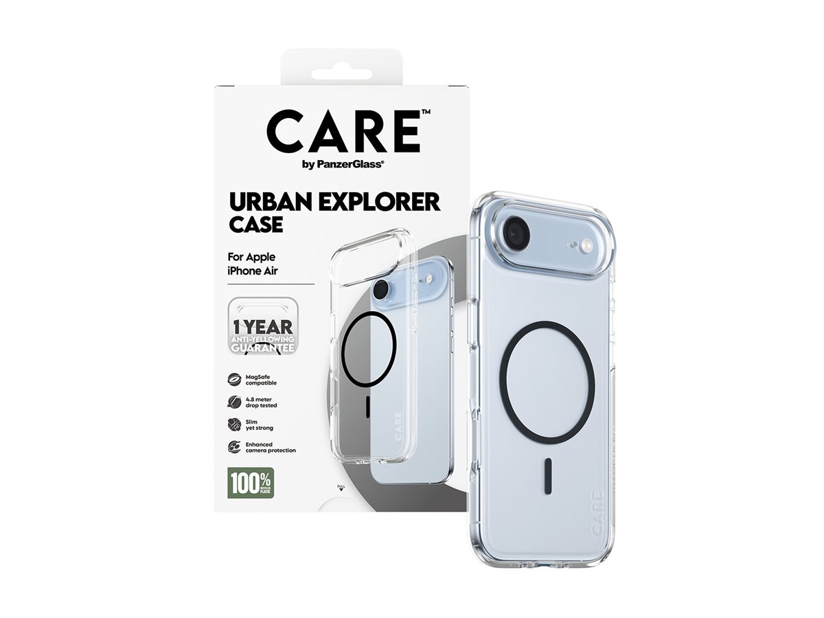PanzerGlass CARE Apple iPhone Air Urban čirý/černý MagSafe – foto 4