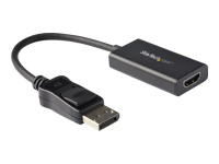 StarTech.com Adaptateur DisplayPort vers HDMI 4K 60 Hz avec HDR - Convertisseur DP 1.4 vers HDMI 2.0b - Noir - DP2HD4K60H
