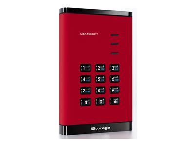 ISTORAGE DISKASHUR3 HDD 2TB RED