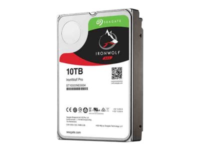 Seagate TDSourcing IronWolf Pro ST10000NE0004 Hard drive 10 TB internal 3.5INCH SATA 6Gb/s 