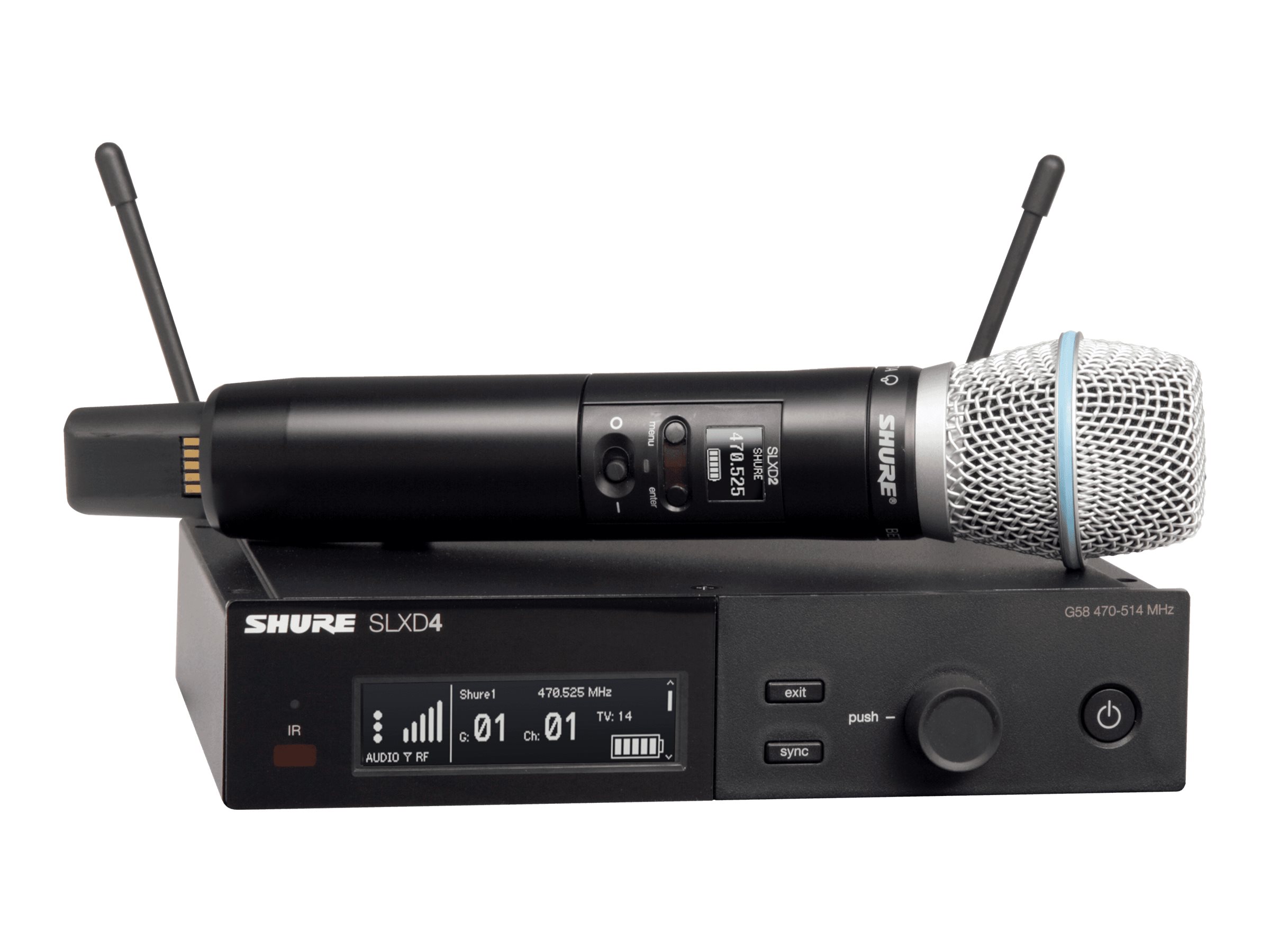 Shure SLX-D Wireless System SLXD24/B87A