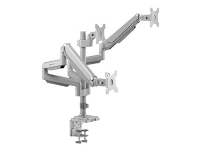Eaton Tripp Lite Series Triple-Display Flex-Arm Desktop Clamp for 17" to 30" Flat-Screen Displays