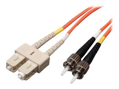 Tripp Lite 23M Duplex Multimode 62.5/125 Fiber Optic Patch Cable SC/ST 75' 75ft 23 Meter