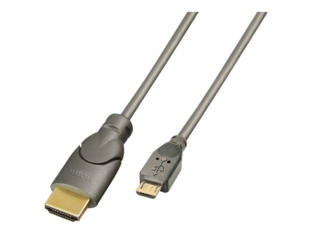 Lindy HDMI to MHL Cable - cble vido/audio - MHL / HDMI - 50 cm