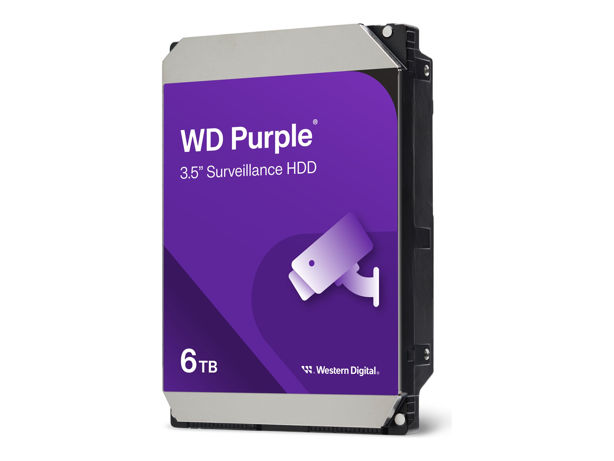Disco Interno Western Digital 6TB 3.5 PURPLE 256MB SSD