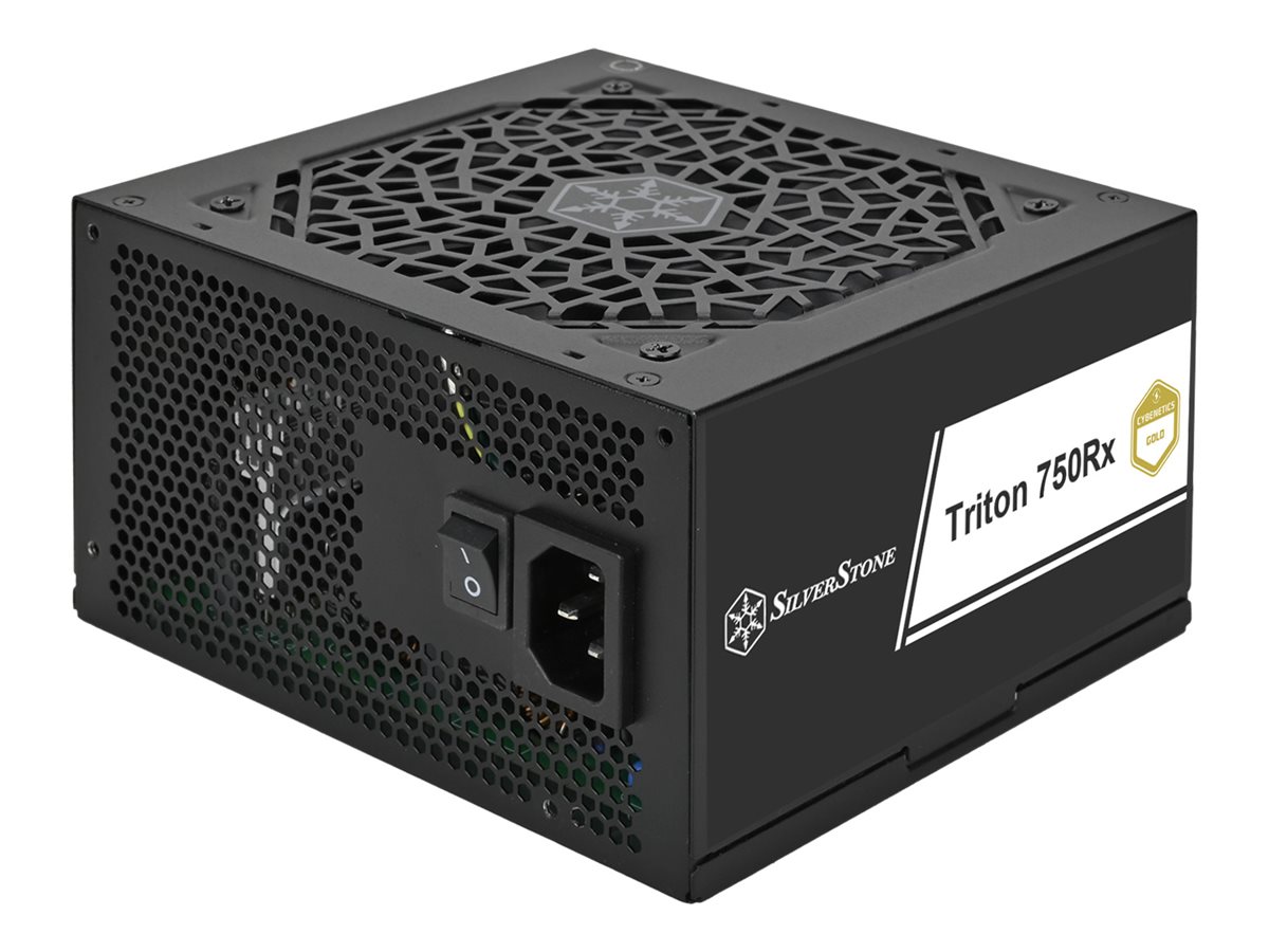 SilverStone Triton 750Rx power supply 750 Product shot Right-angle 79850