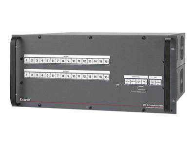 Extron XTP II CrossPoint 1600 - Modular digital matrix switcher - 4 ...