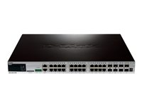 D-Link xStack DGS-3420-28PC - switch - 24 ports - Managed - rack-mountable