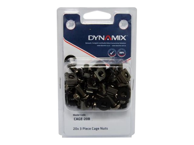 Dynamix CAGE-20B cage nuts Package view Front 76950