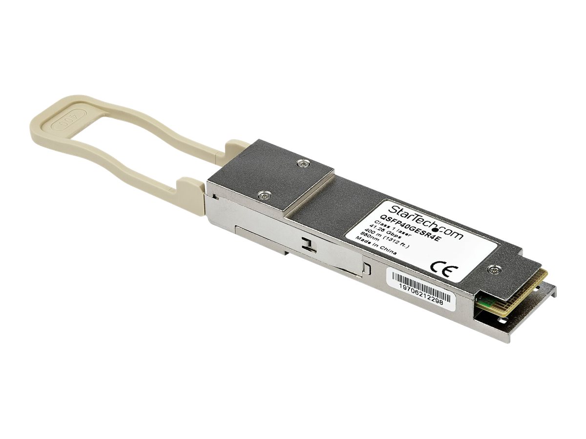 Startech Dell EMC QSFP-40G-ESR4 Compatible QSFP+ Module, 40GBASE-SR4, 40GbE Multimode Fiber MMF Optic Transceiver, 40GE Gigabit Ethernet QSFP+, MPO Connector, 400m, 850nm, DDM, 40Gbps