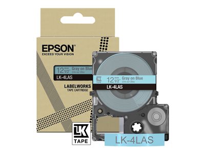 EPSON Colour Tape Blue/Grey 12mm 8m
