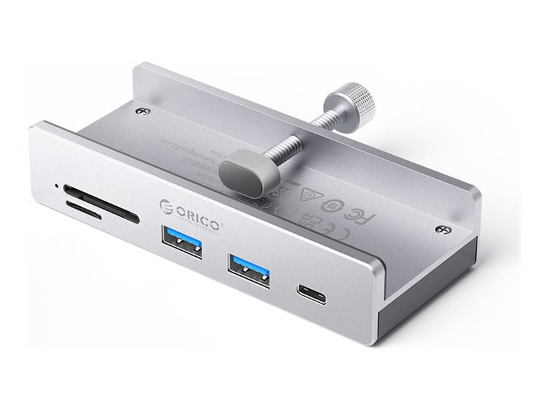 ORICO MH5PC hub 4 ports Product shot Right-angle 79550