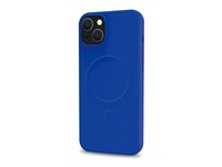 Celly Cromomag Beskyttelsescover Til mobiltelefon Blå Termoplastisk polyuretan (TPU) Apple iPhone 15 Plus