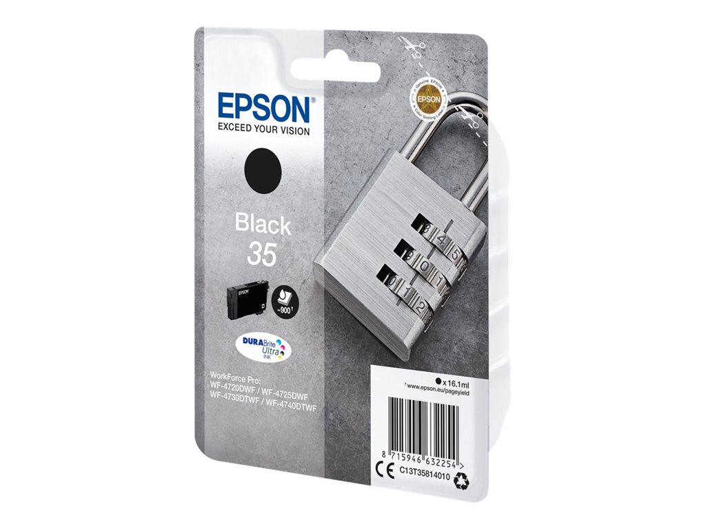 EPSON 4LB 35 Ink Black 16.1ml w/s